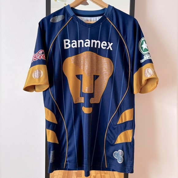 Vintage Other - Vintage 2007 UNAM Pumas ⚽️ 🇲🇽 Lotto Soccer Jersey Liga MX Mexico Football